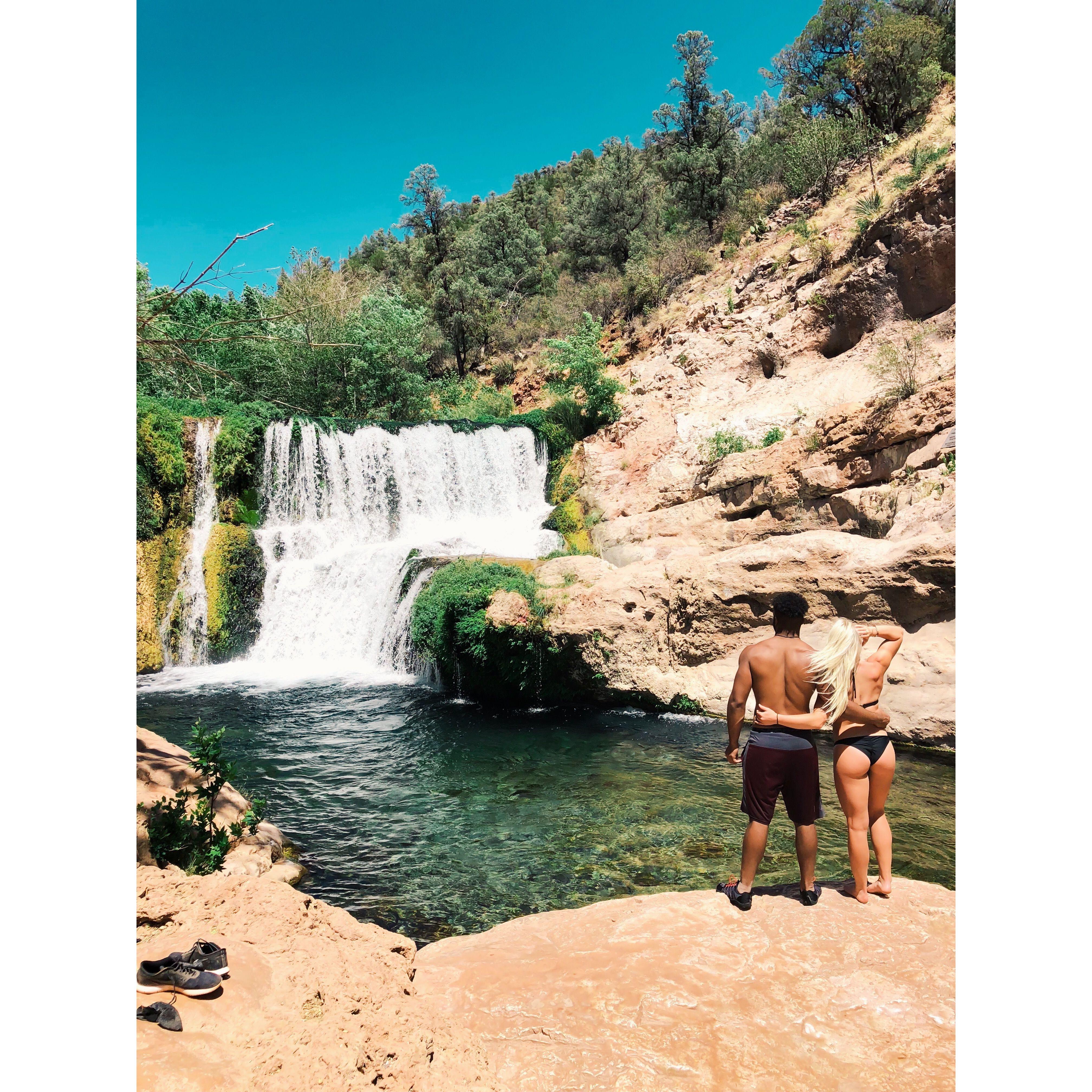 Fossil Creek Falls, AZ