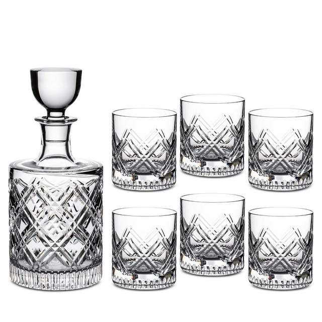 Waterford Marquis by Waterford 7 Piece Oblique Decanter & Tumbler Set