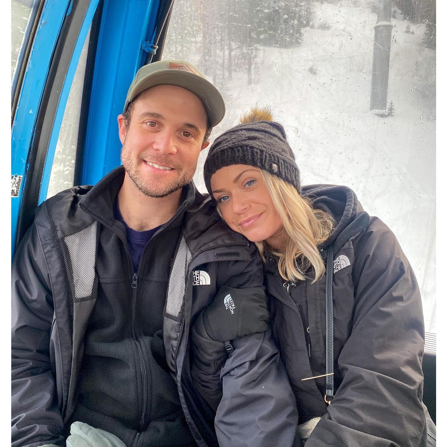 Sledding for my birthday up at Silver mountain!