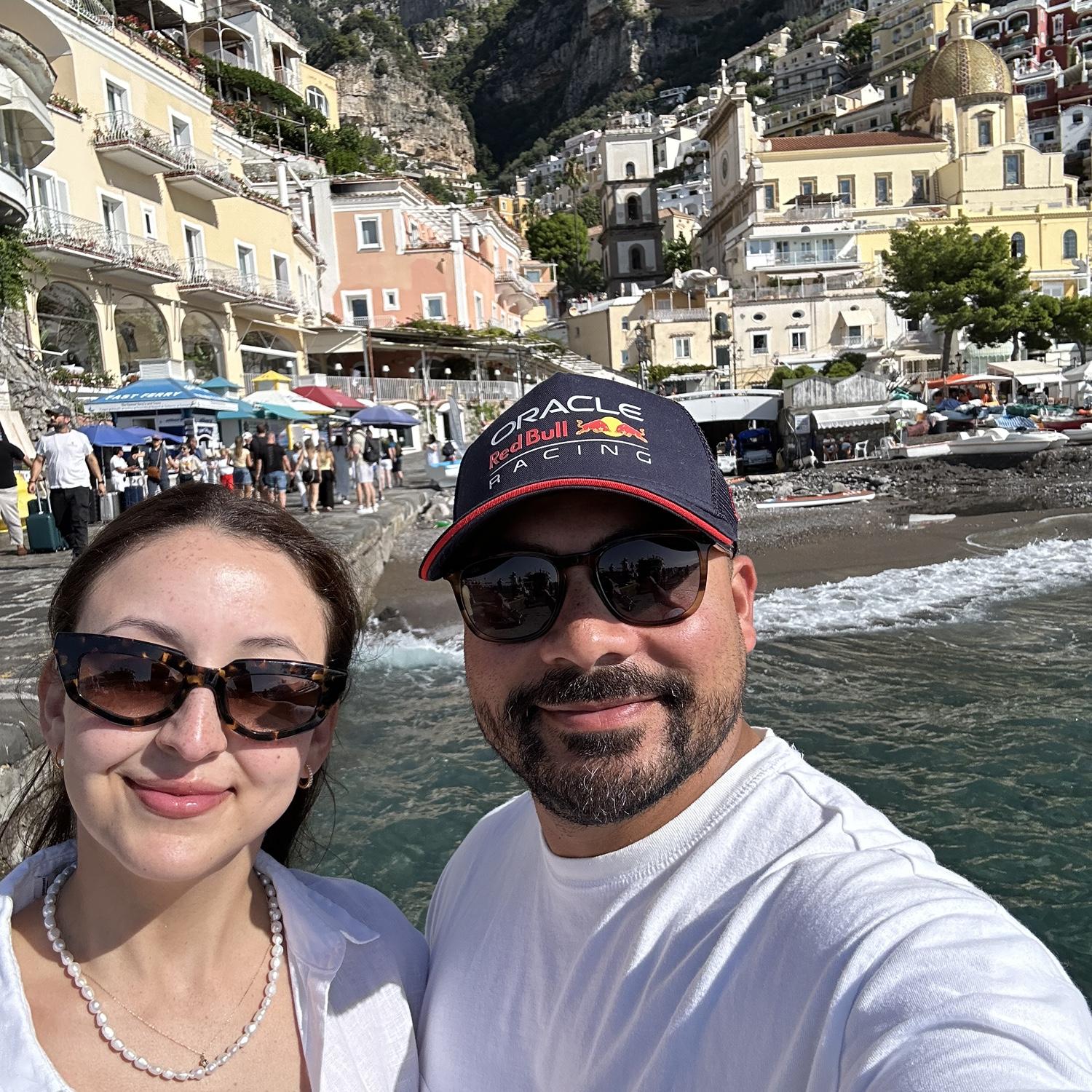 Soaking up the sun- Positano, Italy