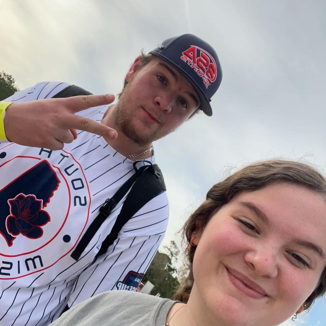 First “vacation” together of course it was the ball field!!