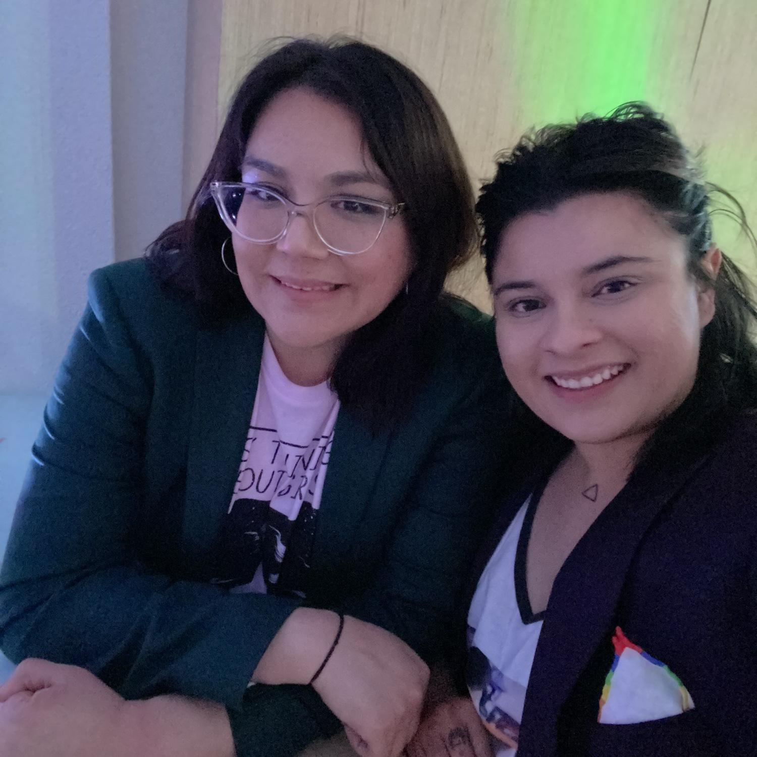Pride 2023. Holding on at the bar.