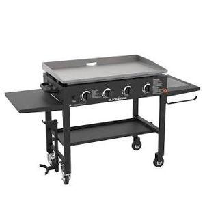 Blackstone 36in. Griddle with Hinged Hood, Front Shelf and Soft Cover
