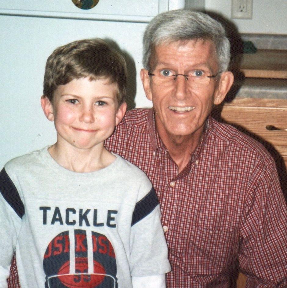 A young Cullen pictured with his late father Thomas Donahue