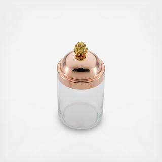 Small Canister with Copper Lid
