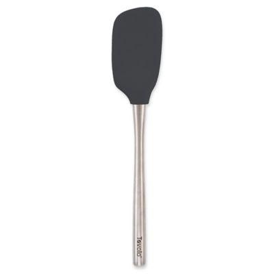 Tovolo Flex-Core™ Stainless Steel Handled Spatula Spoon in Charcoal