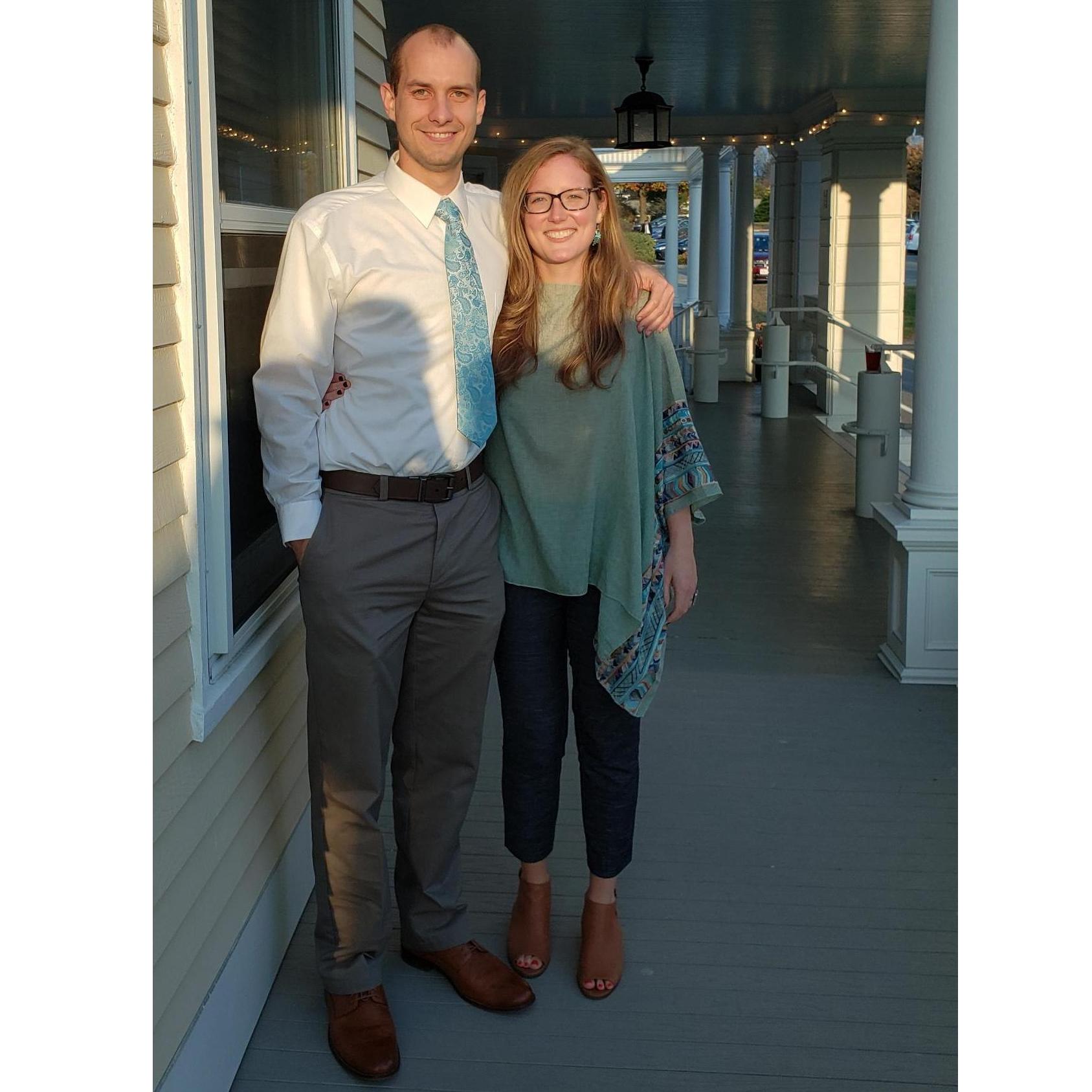 At a friend's wedding in MA 2019