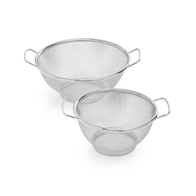 The Cellar Core 2-Pc. Stainless Steel Mesh Colander Set, Created for Macy's