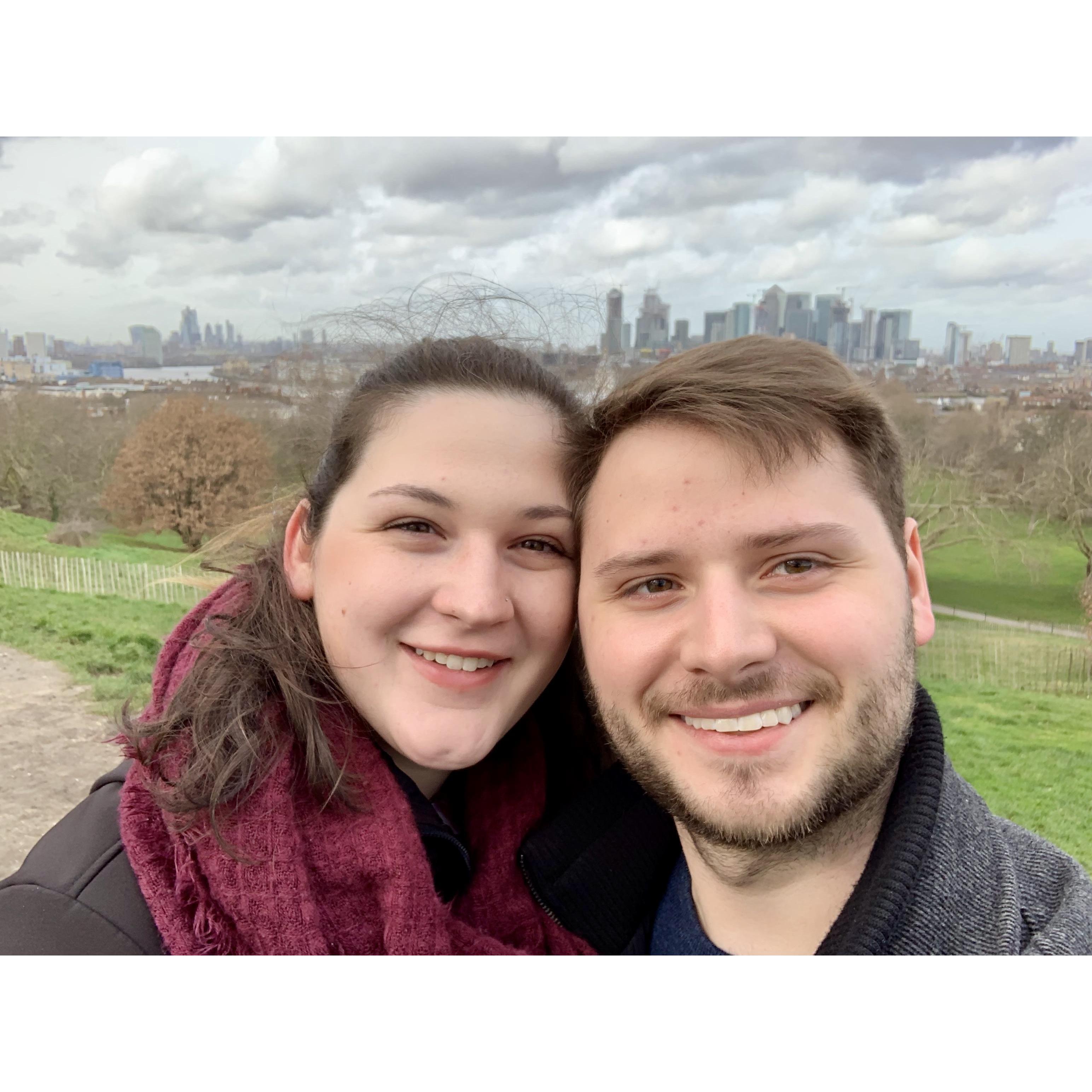 Visiting Greenwich Park in London, 2019