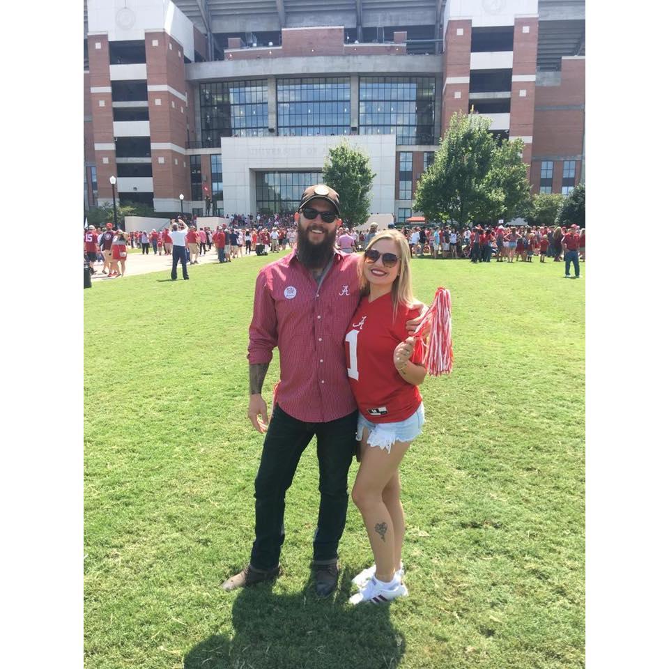 Our First Bama Game together.