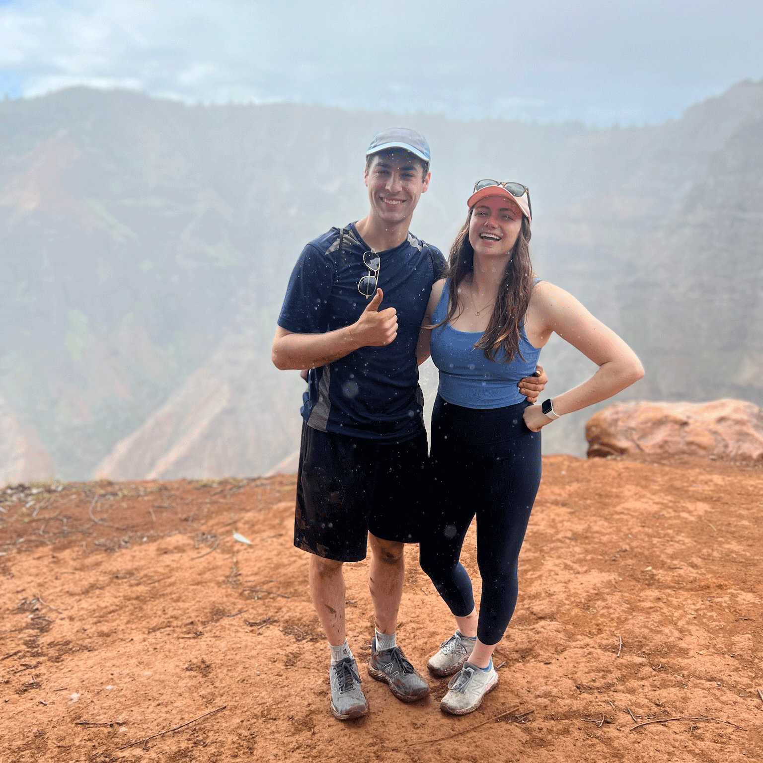 From our incredible Waimea Canyon hike in Kauai in November, 2022