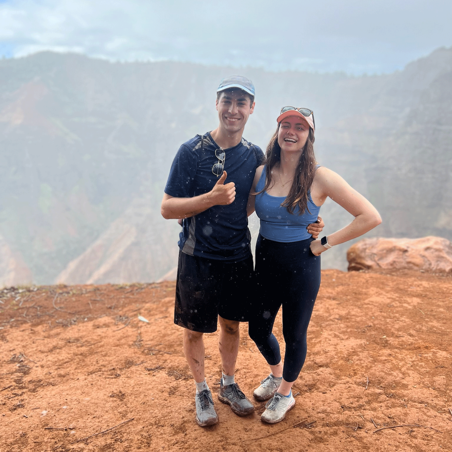 From our incredible Waimea Canyon hike in Kauai in November, 2022