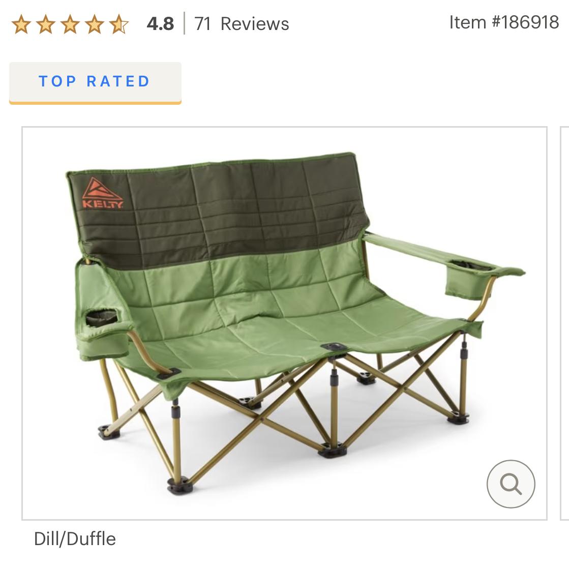 Kelty Low Loveseat Camp Chair