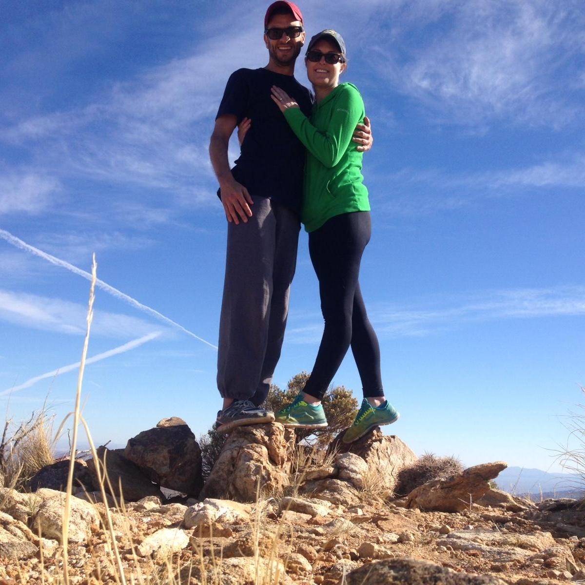 We got engaged on November 23rd on the top of Ryan Mountain in Joshua Tree National Park.