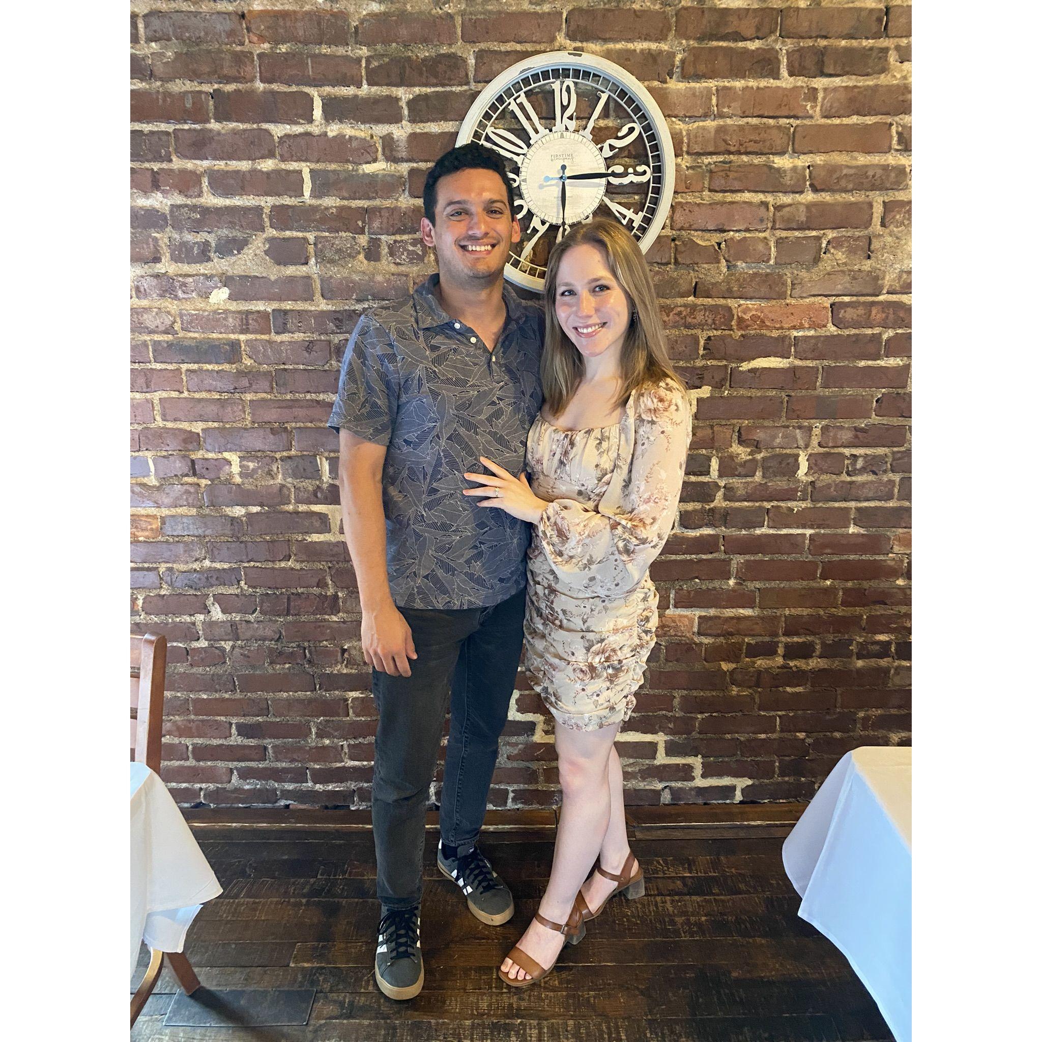 A little cleaned up post-proposal!