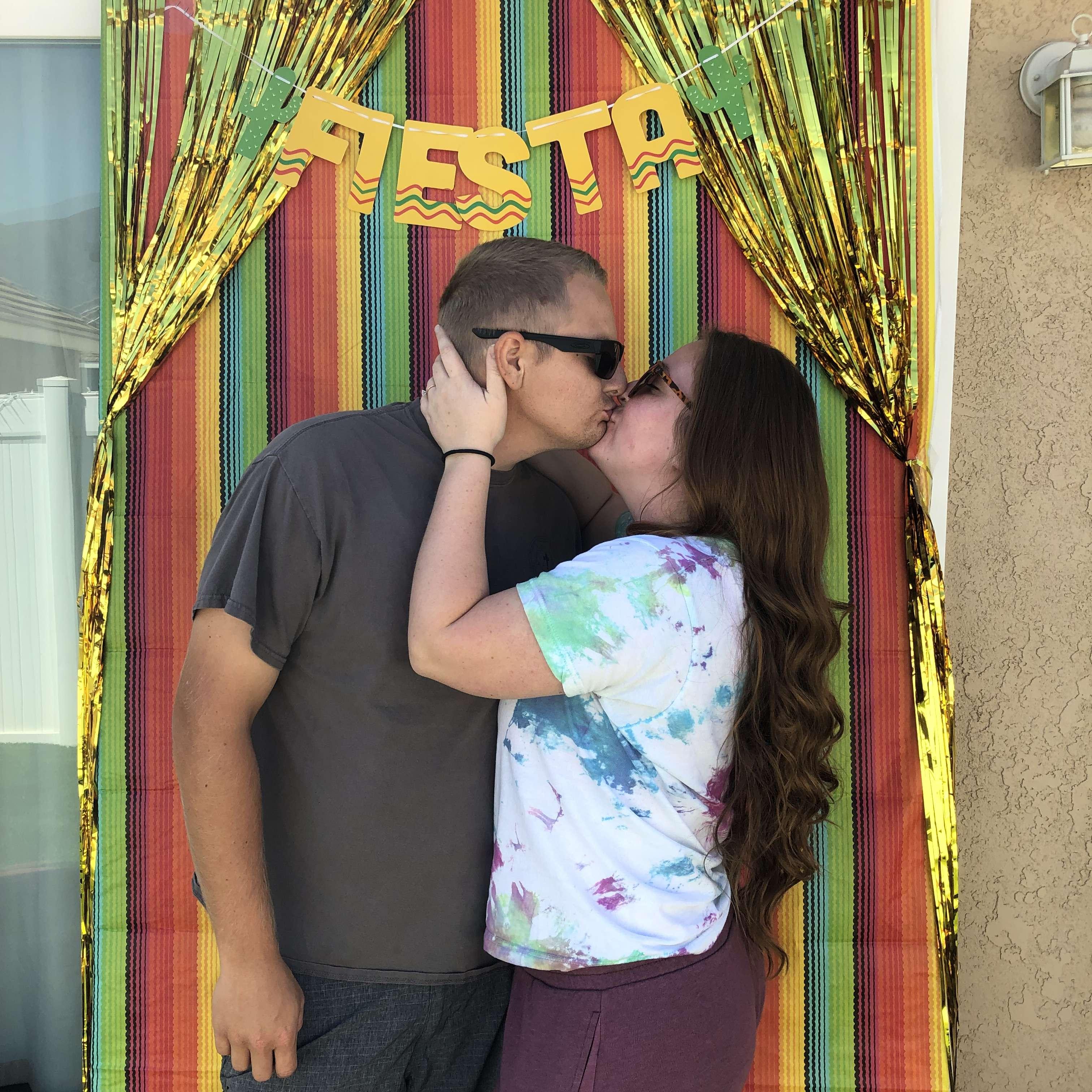 The day after our engagement party! 8/31/2019