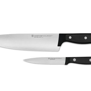 WÜSTHOF Gourmet 2-Piece Chef's Knife Set,Black