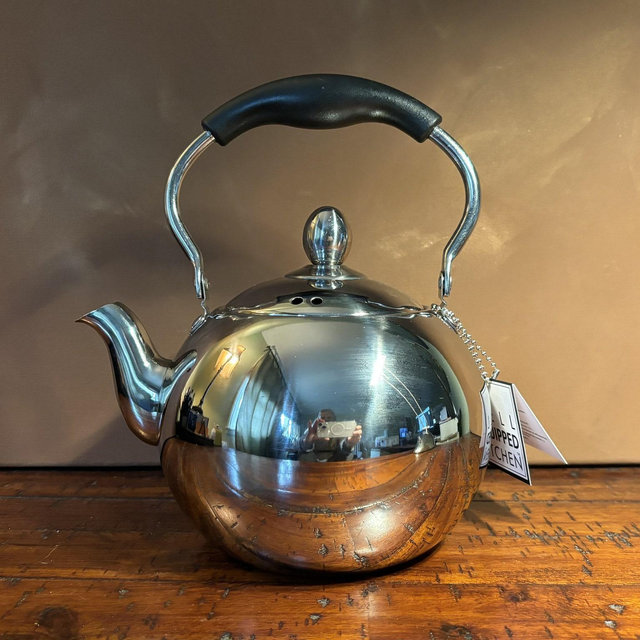 Tea Kettle 1.1 Qt.- Stainless Steel - New
