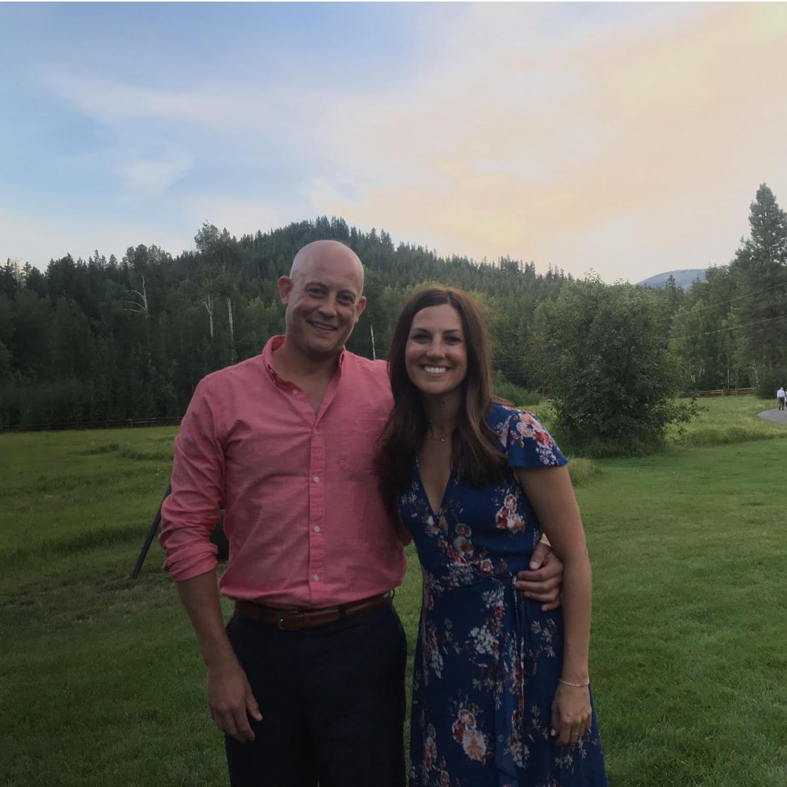 Caitlin's cousin's wedding in Leavenworth, WA