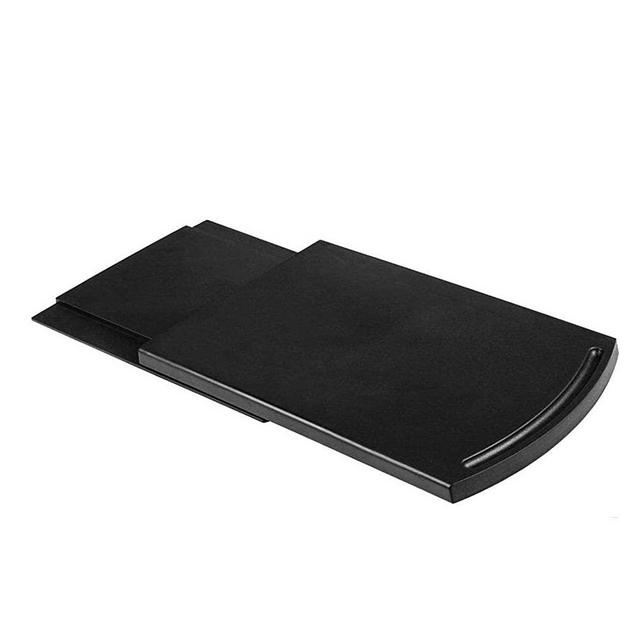 Kitchen Caddy Sliding Coffee Tray Mat, Under Cabinet Appliance Coffee Maker Toaster Countertop Storage Moving Slider - Base sliding shelf With Smooth Rolling Wheels, 1 Pack