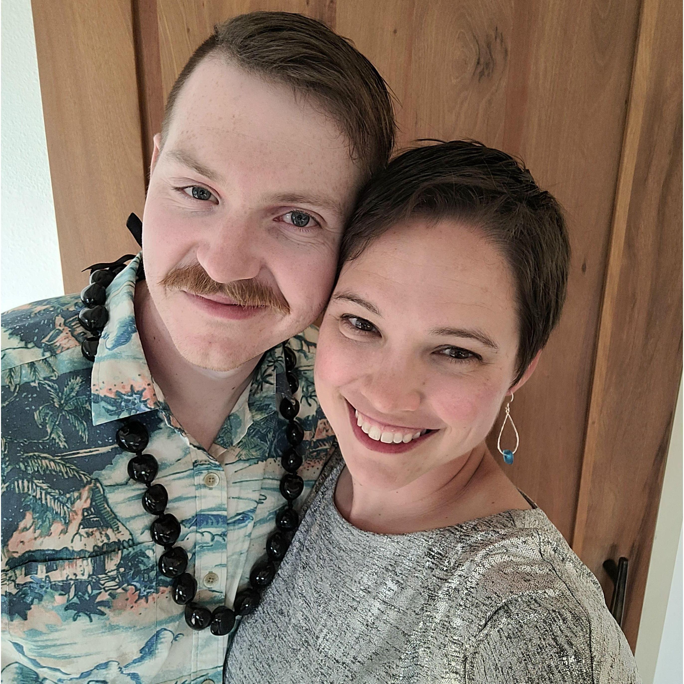 Getting ready for dinner in Maui