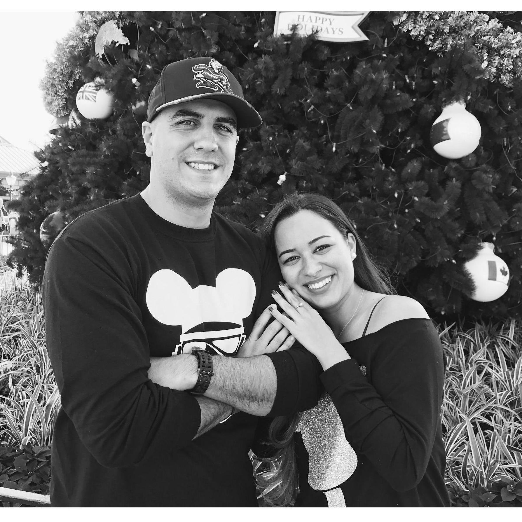 Alec told Iris she was his girlfriend a few minutes after this picture was taken in Epcot.