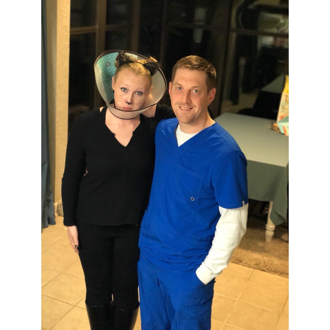 Halloween 2018 - A vet and his patient