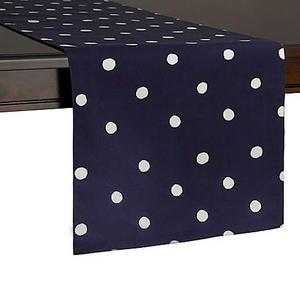 kate spade new york Charlotte Street 90-Inch Table Runner in Navy
