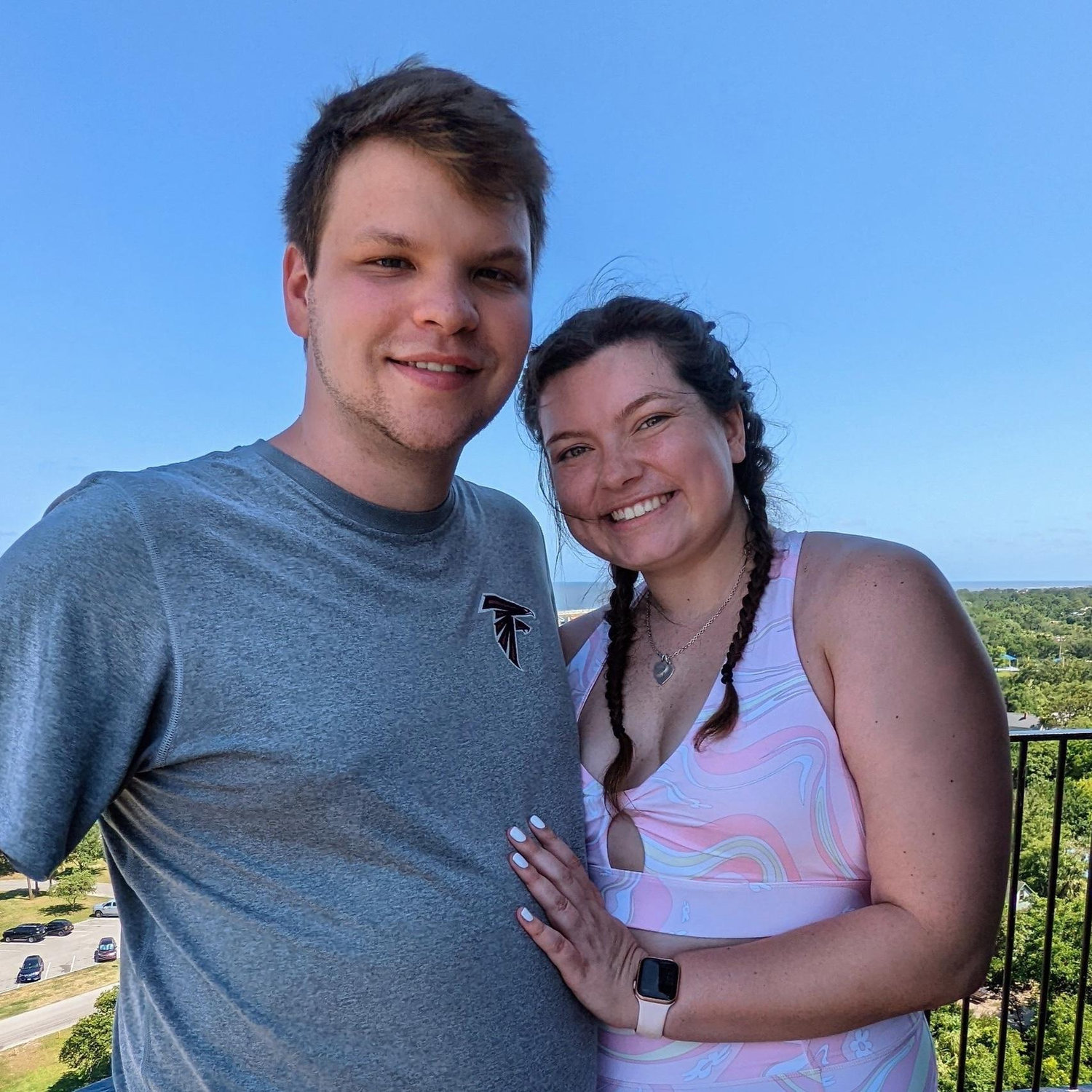 June 2022: After we climbed 178 steps to the top of the Tybee Island Lighthouse