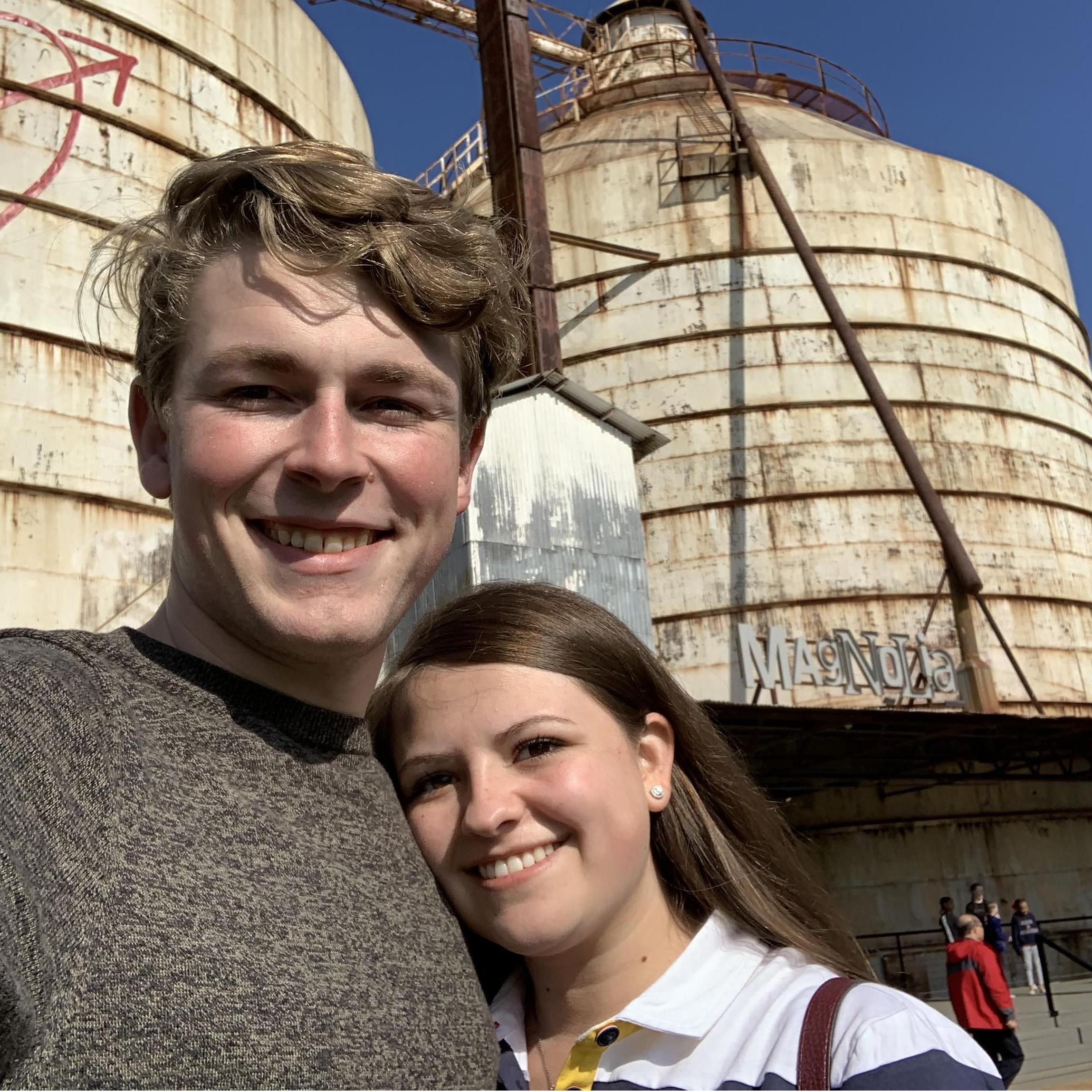 At the Magnolia Market Silos in Waco, Texas. February 2020