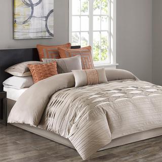 Nara 4-Piece Pintuck Comforter Set
