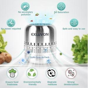Charcoal Air Purifying Refrigerator/Freezer Odor Eliminator