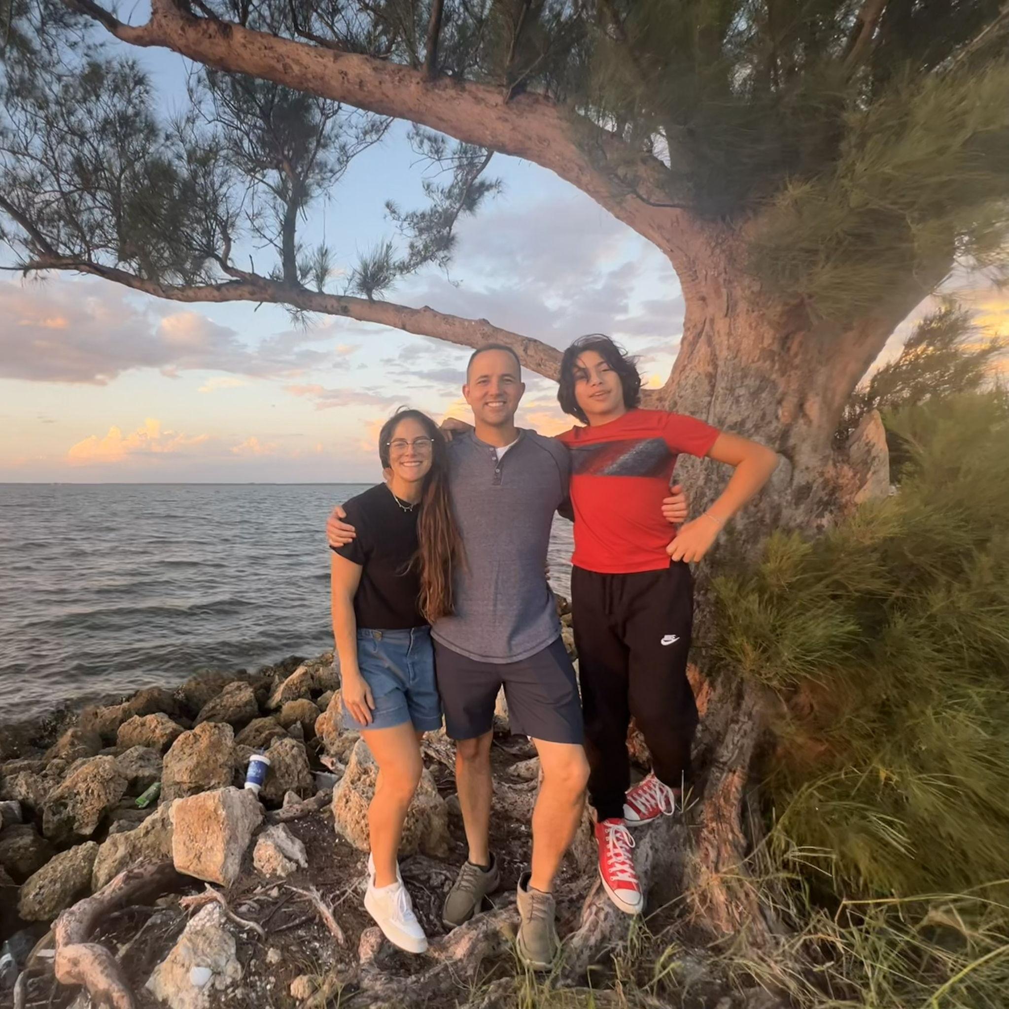 Hanging out by Old Tampa Bay