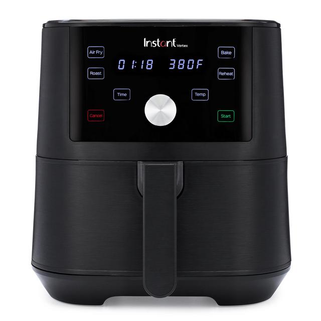 Instant Pot Vortex 6QT Large Air Fryer Oven Combo, Customizable Smart Cooking Programs, Digital Touchscreen, Nonstick and Dishwasher-Safe Basket, Includes Free App with over 1900 Recipes