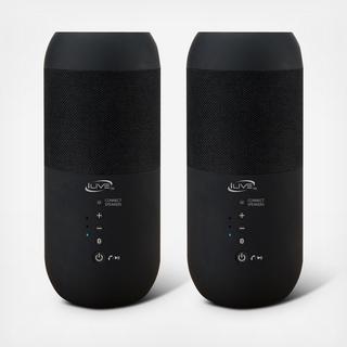 Waterproof Bluetooth Speaker Pair
