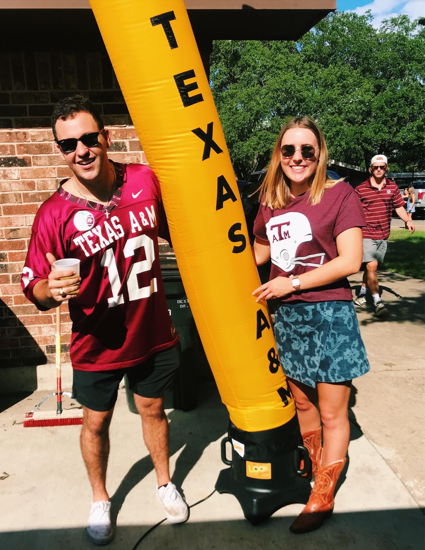 Natalie’s First Aggie Game, 2018
