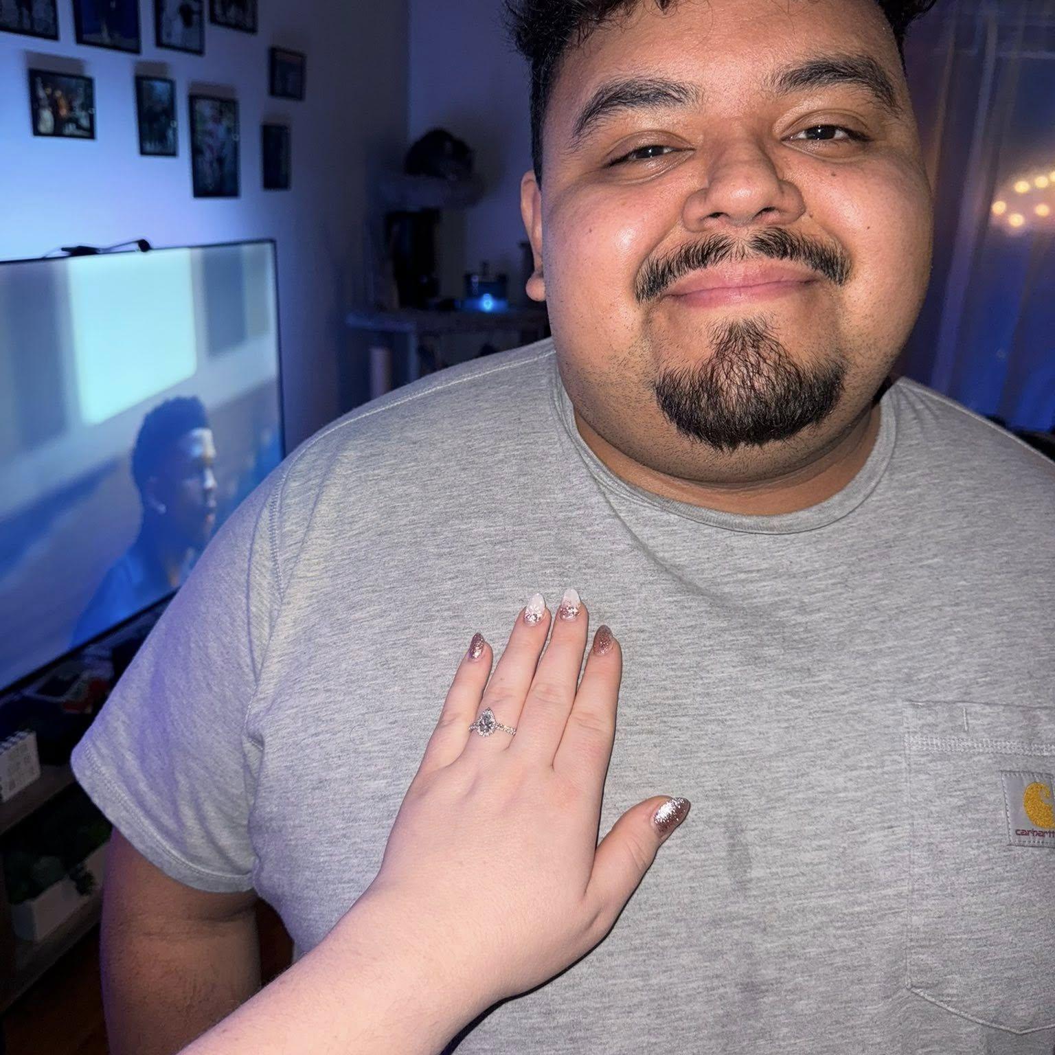 EEK! We got engaged! 12/25/2024