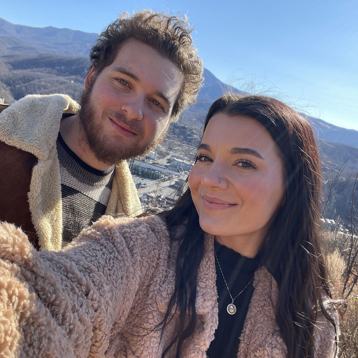 Our first Christmas gift to each other - Gatlinburg Christmas trip!