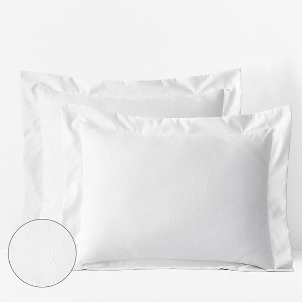Jacquard Floral Supima® Cotton Wrinkle-Free Sham - KING