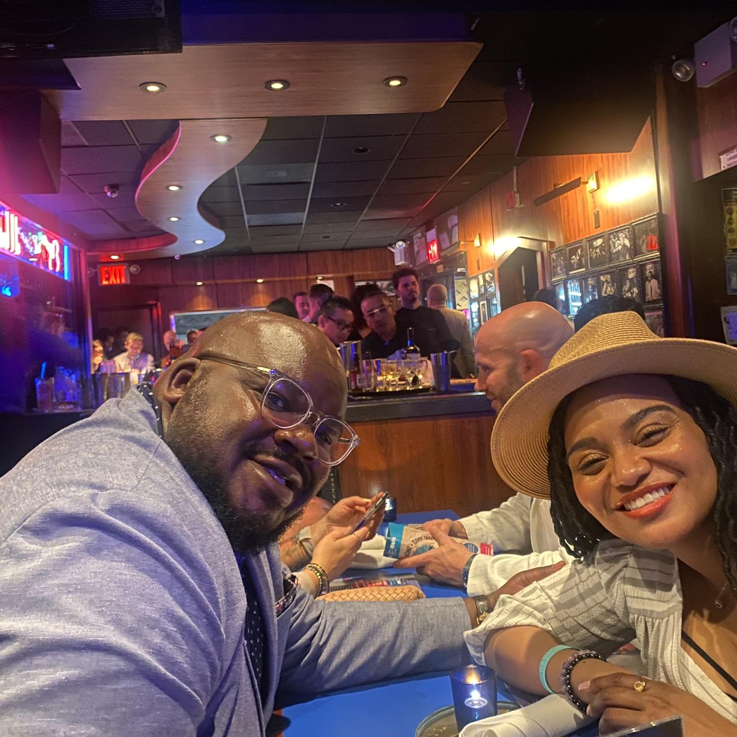 That time Darrell took Joi to the Blue Note in New York City