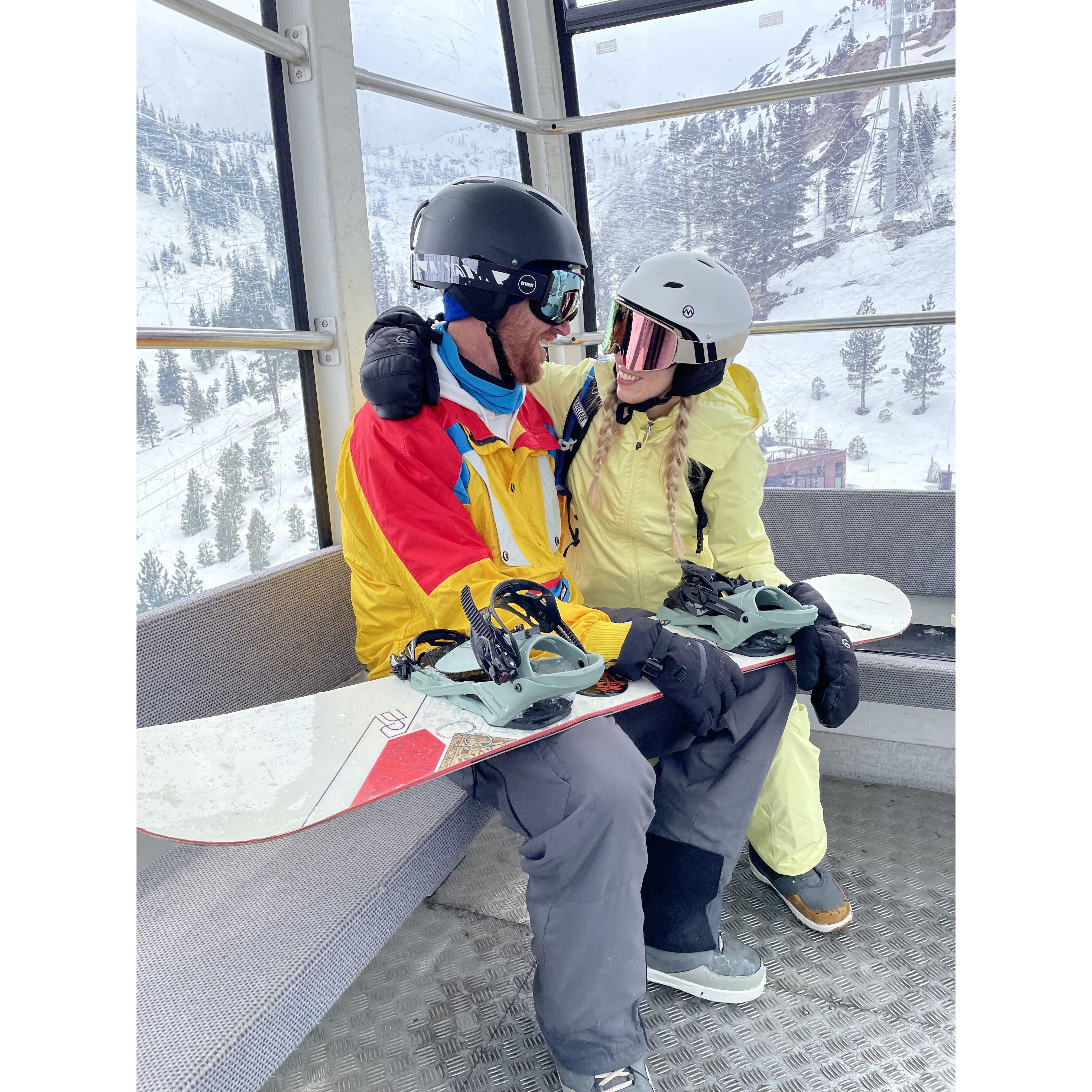 Ski trip in Lake Tahoe