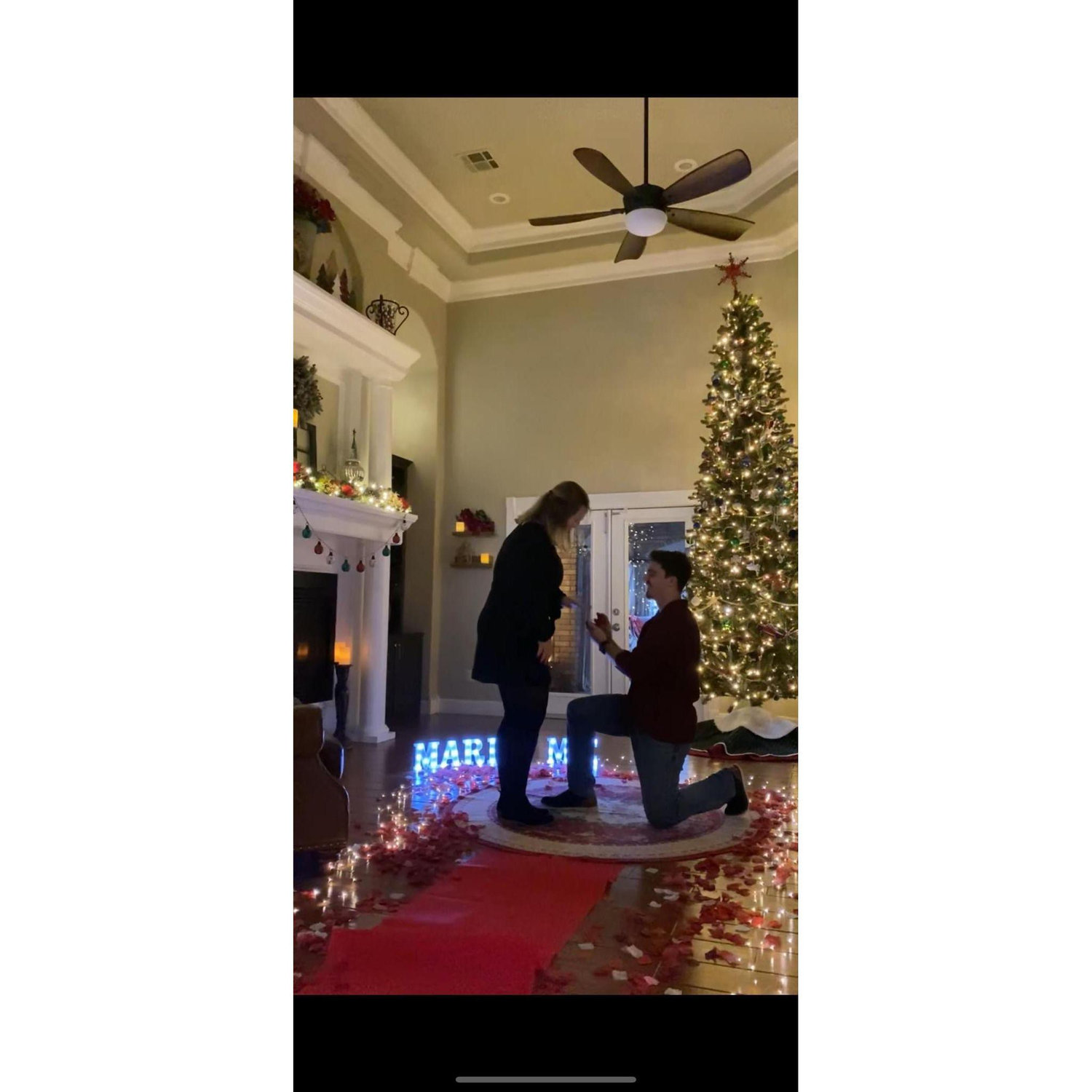 He proposed! 12.24.2023