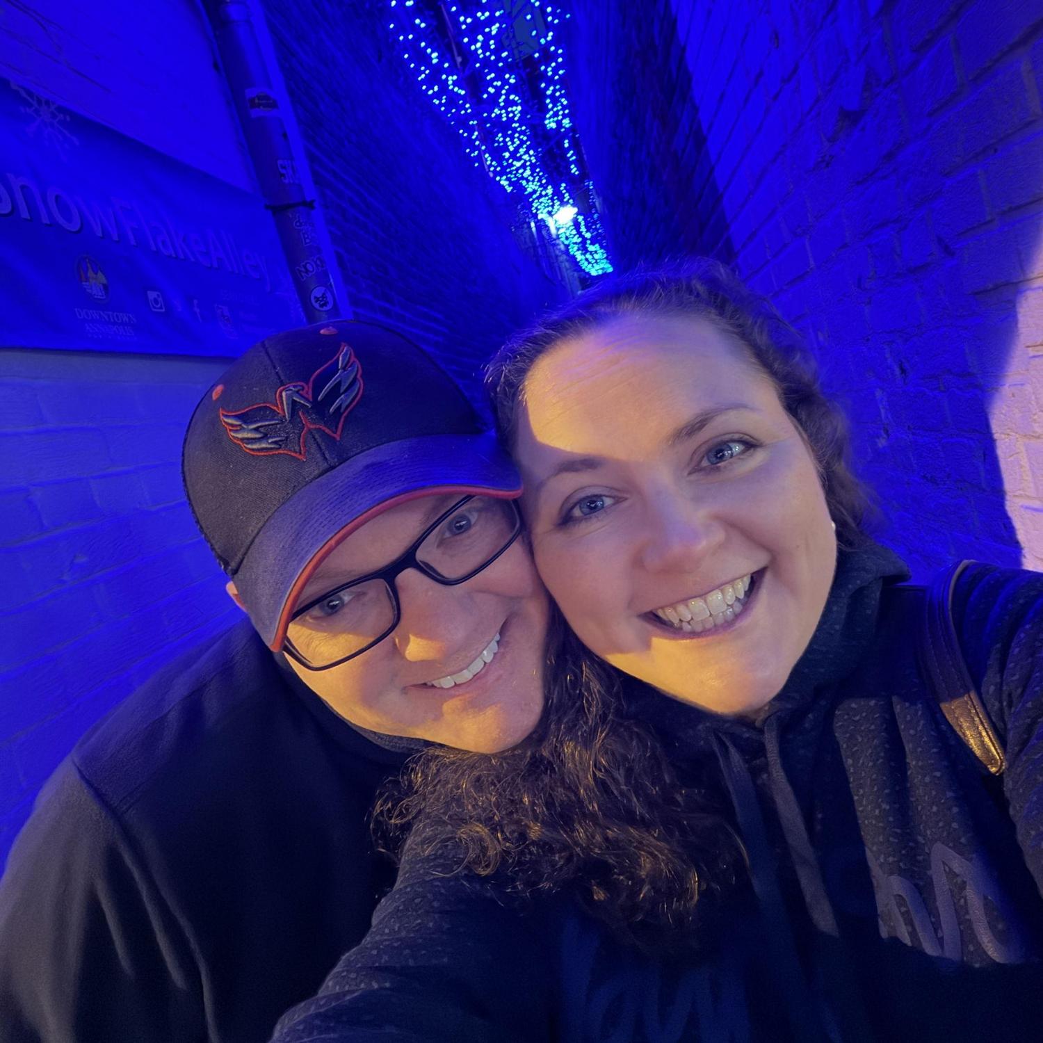Snowflake Alley in downtown Annapolis - early spring 2026