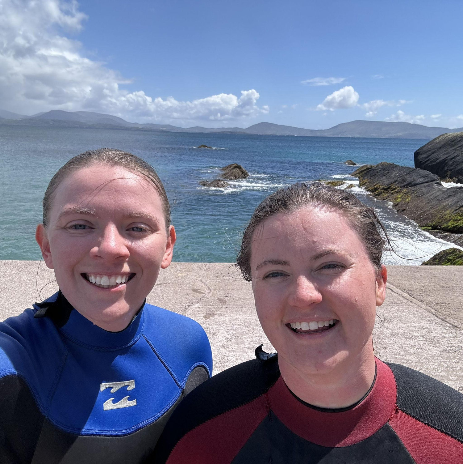 Jumping off the pier, Ireland 2024