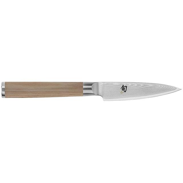 Shun Classic Blonde 3.5” Paring Knife, Blonde PakkaWood Handle, Full Tang VG-Max Blade