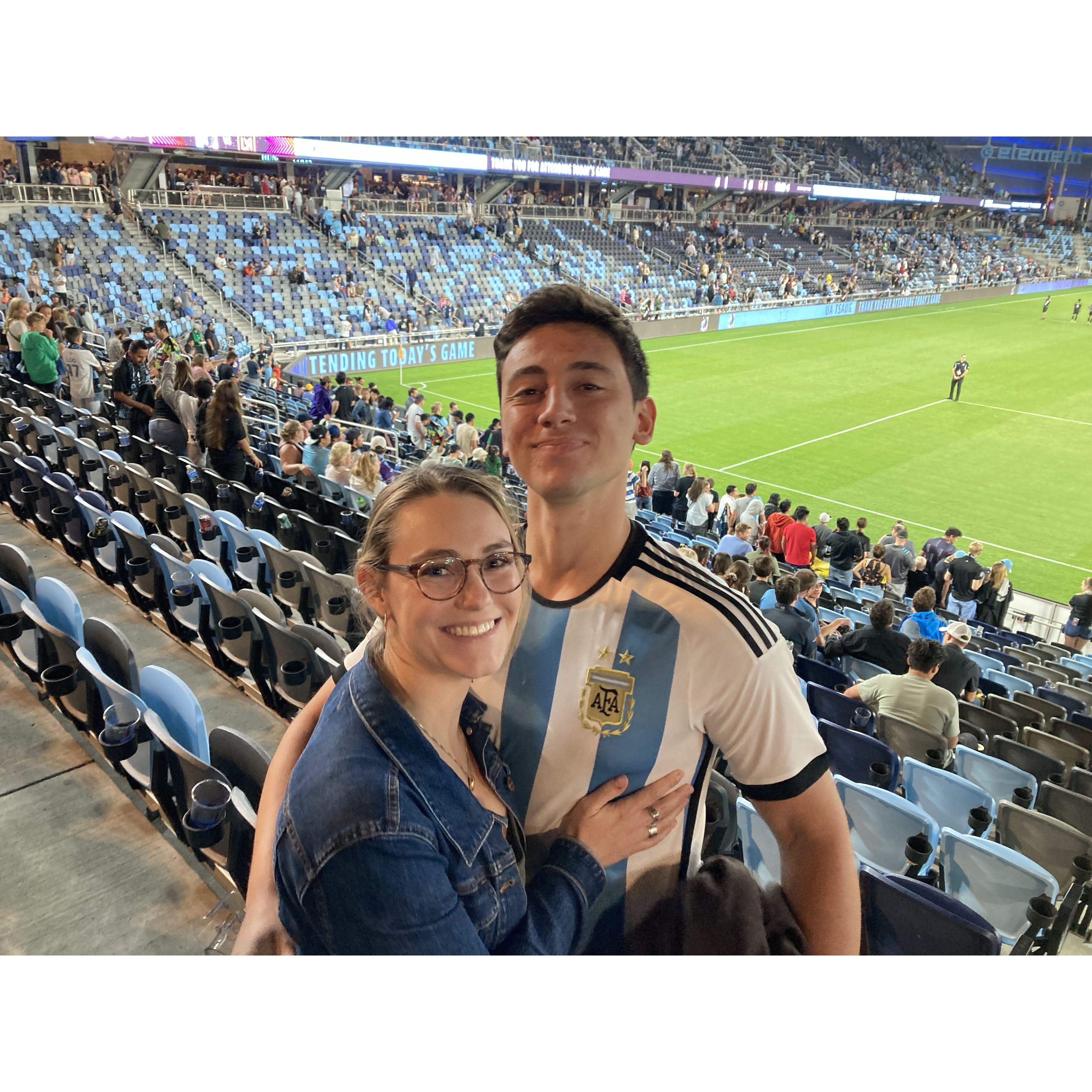 MN United game August 2022