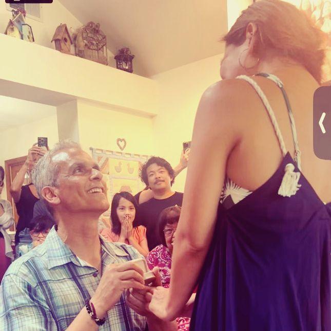 The proposal that everyone knew about except Kristen.