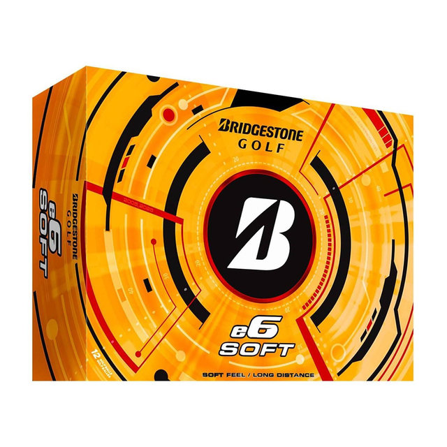 Bridgestone Golf E6 Soft Golf Balls - 12pk