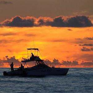 Sunset Sail in The Seychelles