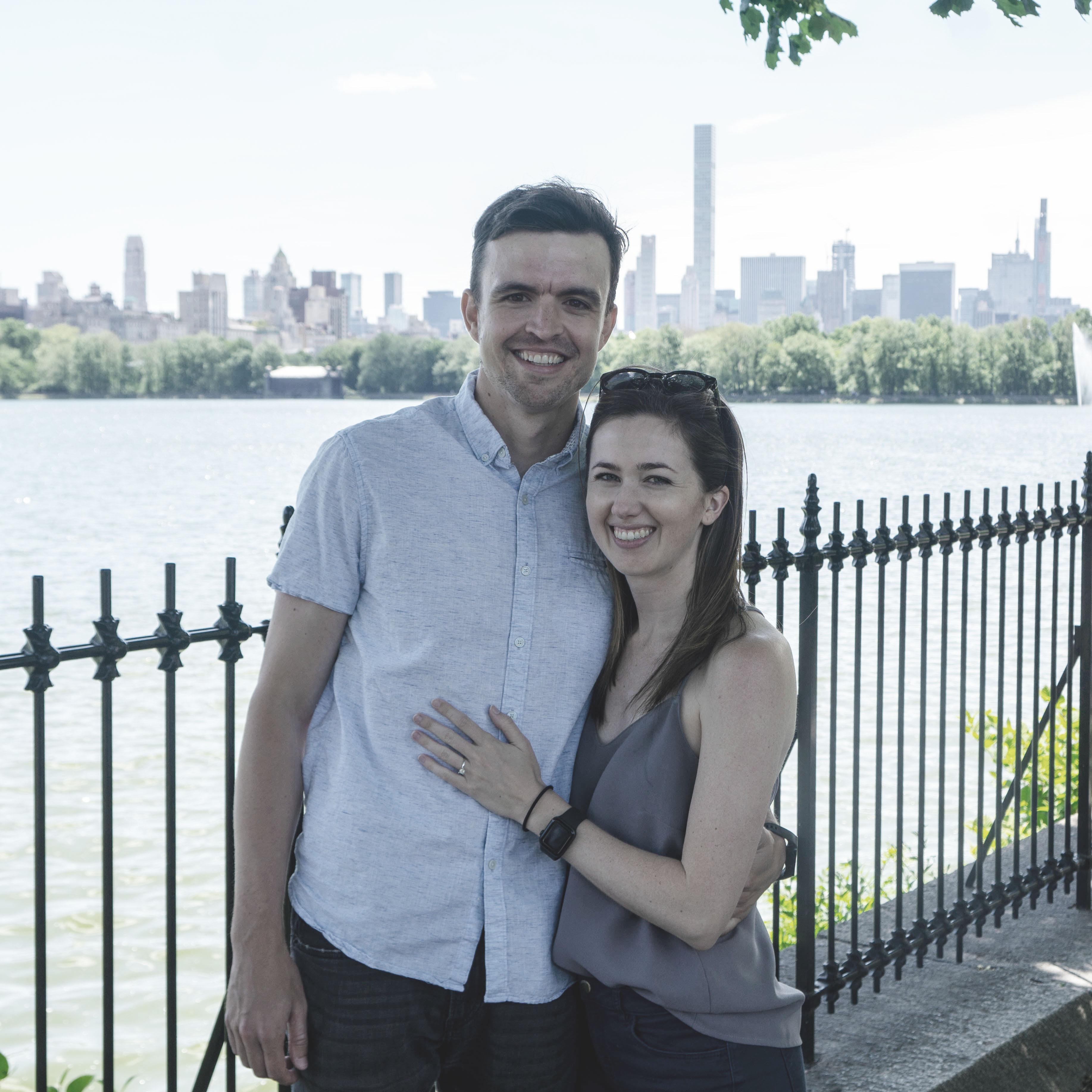 Proposal in Central Park, NYC.